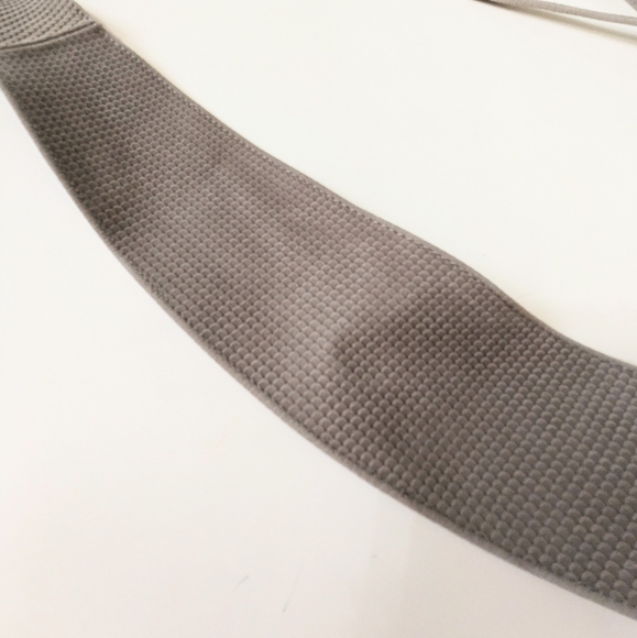 Wide Tie-Front Waist Belt in Taupe main image 5